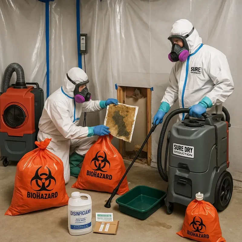 Contaminated Water Handling Protocols process in Edgewood, TX